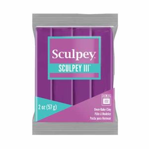 Sculpey III Oven-Bake Clay (2oz bar) - Violet